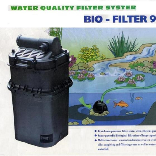 魚池小型套裝組過濾器